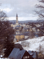 Stadtbild der Bergstadt